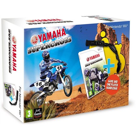 Yamaha supercross + guidon