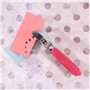 Vaessen Creative Perforatrice à Poignée Fleur - 6 x 6 mm - pour Projets DIY, Papier Scrapbooking, Plastique Fou, Bullet Journali