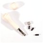 Vaessen Creative 2137-001 Poinçon avec 3 Extrémités Métal/Plastique Blanc 15.4 x 4.5 x 3.2 cm