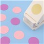 Vaessen Creative Perforatrice Heavy Duty Cercle de Ø 3,75 cm - Perforateur 1 Trou et Matériel Scrapbooking pour Matériaux Ëpais,