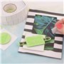 Vaessen Creative Lot de 250 pastilles adhésives double face blanches roulées pour travaux manuels avec papier, scrapbooking, col