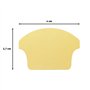 Vaessen Creative Perforatrice Heavy-Duty Whale-Tail Tab, Blanca-Or, One size