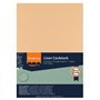 Florence Papier Cartonné en Lin Beige 250 g – Papier Scrapbooking A4 – Parchment – Papier Cartonné Couleur – Invitations Élégant
