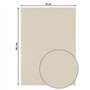 Florence Papier Cartonné Autocollant Couleurs Assorties - A4 - Pastel - 24 feuilles - 216 g/m² - Lisse - Papier Auto-Adhésif pou