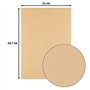 Florence Papier Cartonné en Lin Couleurs Assorties 250 g – Papier Scrapbooking A4 – Papier Cartonné Couleur – Invitations Élégan