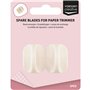 Vaessen Creative Massicot avec Plioir de 15,2 x 30,5 cm – Coupe-Papier et Plaque de Rainurage 2-en-1 Scrapbooking, Cartes et Loi