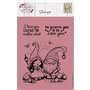 Nellie's Choice Pochoirs et Tampons Transparents en Silicone pour Pâques et Printemps 6 Pcs - Scrapbooking Matériel et Journalin