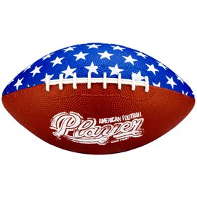 New Port Mini Ballon de Football américain (22 x 13 cm||Dunkelblau Bordeaux/Blanc)