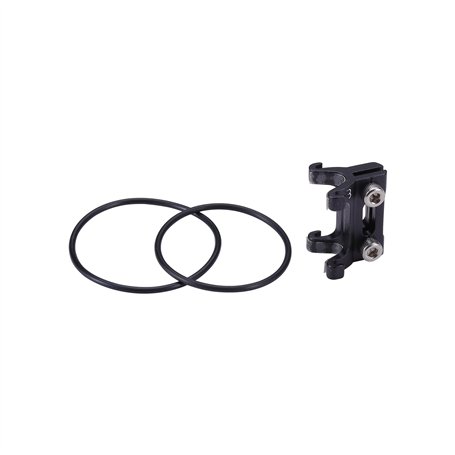 BBB AeroFix BSP-96 Support plaque d'immatriculation Noir mat