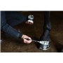 Holland Animal Care Hi Gloss Glitter Hoof Polish 150 ml – Soin des chevaux – Paillettes pour sabots et pelage – Soin des sabots 