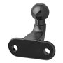 ProPlus 341210 Boule d'Attelage Équerre Noir
