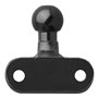 ProPlus 341210 Boule d'Attelage Équerre Noir