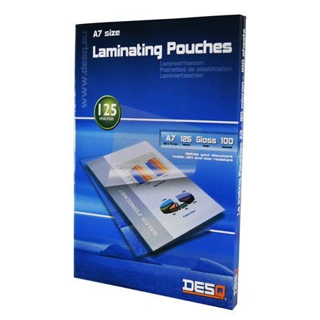 DESQ® Pochettes de plastification - A7