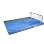 DESQ® Pochettes de plastification - A7, 125 microns, Brillant, Coins arrondis, Pochettes à plastifier, 100 pièces, 80 x 111 mm, 