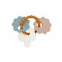 Jollein Porte-clés de dentition pour bébé - Lovely Birds - 100% silicone - Aide à la dentition - Jouet pour bébé
