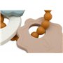 Jollein Porte-clés de dentition pour bébé - Lovely Birds - 100% silicone - Aide à la dentition - Jouet pour bébé