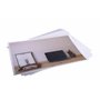 PAVO Lot de 50 feuilles de plastification A3 auto-adhésives brillantes – Format A4 – 90 microns