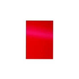 Pavo Boîte de 100 Couvertures de reliure carton glacé brillante 250 g A4 Rouge