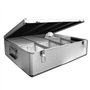 Nierle Valise DJ Convient pour 1000 CD/DVD/Blu-ray