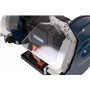 FERM Touret à meuler 150W 150mm - Incl. 2 pierres à aiguiser