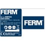 FERM Touret à meuler 150W 150mm - Incl. 2 pierres à aiguiser
