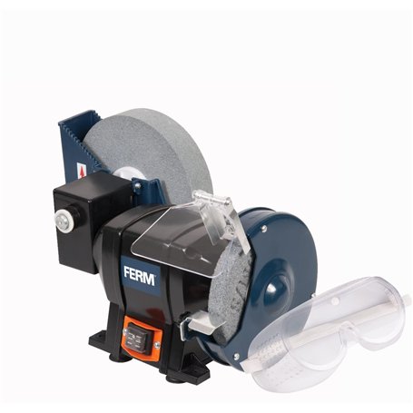 FERM Touret à meuler(sec & eau) 250W