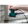 VONROC Ponceuse Triangulaire Multifonction 130 W - Ponceuse à Paume - Ponçage Précis et Rapide - Ponceuse Multifonction Avec Boi