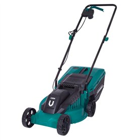 VONROC Tondeuse Gazon 1300W - Largeur de Coupe 32cm - Bac Ramassage Tondeuse 30L Inclus - Entretien du Jardin
