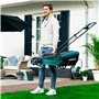 VONROC Tondeuse Gazon 1300W - Largeur de Coupe 32cm - Bac Ramassage Tondeuse 30L Inclus - Entretien du Jardin, de la Pelouse - I