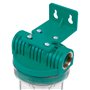 VONROC Préfiltre Universel 12 cm - pour Pompes à Eau - 4000L/h Maximum - Arrosage du Jardin - Support Mural & Clés de Démontage 