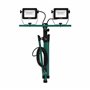 VONROC Projecteur de chantier LED 2x20W – 3200 lumens – Hauteur du trépied ajustable – Inclinable et rotatif