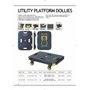 STANLEY - PC531 - Chariot Utilitaire - Noir - 600 x 450 mm