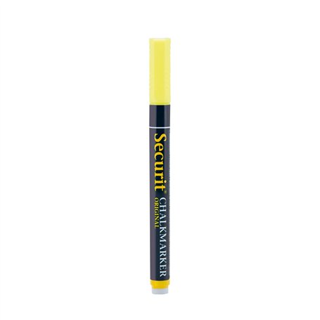 SECURIT SMA100-YE Marqueur à craie Original SMALL Jaune