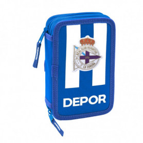 Pochette crayons Double R. C. Deportivo de La Coruña Bleu Blanc (28 pcs) 28,99 €