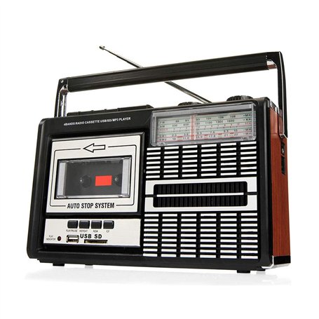 Ricatech PR85 – Lecteur de cassettes et enregistreur des années 80