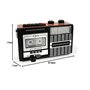 Ricatech PR85 – Lecteur de cassettes et enregistreur des années 80, Radio AM/FM/SW, USB, Port de carte SD, Microphone intégré, A