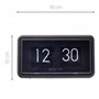 NeXtime Flip Clock - Horloge de Table ou Murale - Noir - 18x10x7cm