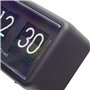 NeXtime Flip Clock - Horloge de Table ou Murale - Noir - 18x10x7cm