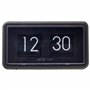 NeXtime Flip Clock - Horloge de Table ou Murale - Noir - 18x10x7cm