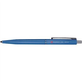 Foray X50 Lot de 10 stylos à bille rétractables Encre bleue Idéal pour la maison
