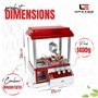 United Entertainment Candy Grabber Machine - Machine à Griffes avec USB et Bouton sonore - Distributeur Automatique de Bonbons p