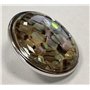 Quiges Femme Bouton Pression 18mm Argenté Perle Synthétique pour Chunk Accessoires