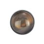 Quiges Femme Bouton Pression 18mm Argenté Pierre Naturelle Blanc pour Chunk Accessoires