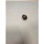 Quiges Femme Bouton Pression 18mm Argenté Pierre Naturelle Blanc pour Chunk Accessoires