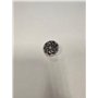 Quiges Femme Bouton Pression 18mm Argenté Symbole pour Chunk Accessoires