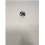 Quiges Femme Bouton Pression 18mm Argenté Symbole pour Chunk Accessoires