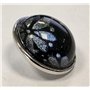 Quiges Femme Bouton Pression 18mm Argenté aus Verre Fleurs pour Chunk Accessoires