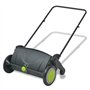 vidaXL Balayeuse à gazon balayeuse de feuilles pour jardin terrasse 103 L
