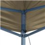 vidaXL Chapiteau rétractable 3 x 6 m Blanc crème