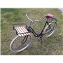 Lastpak Porte-bagages avant pour vélo hollandais Noir En bois